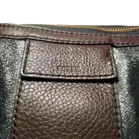 Fossil leather shoulder bag - Picture 5 of 11